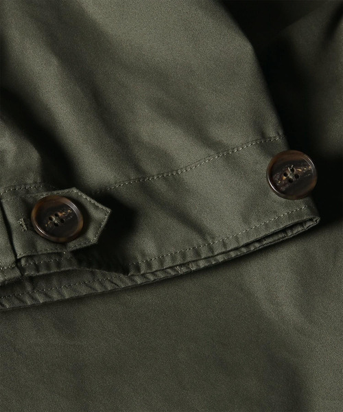 Paul Smith(ポールスミス)の「ヘリテイジ コットンナイロン モッズコート / 263256 MRCT04(モッズコート・メンズ・グリーン/ブラック・LARGE/MEDIUM)」の21枚目の写真