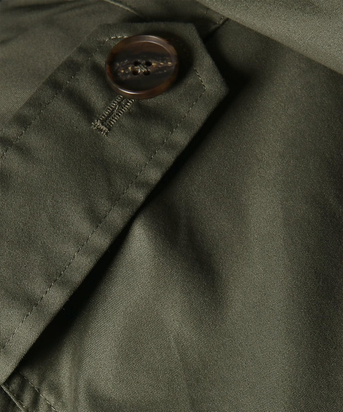 Paul Smith(ポールスミス)の「ヘリテイジ コットンナイロン モッズコート / 263256 MRCT04(モッズコート・メンズ・グリーン/ブラック・LARGE/MEDIUM)」の10枚目の写真