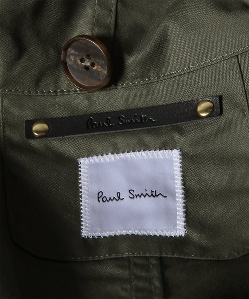 Paul Smith(ポールスミス)の「ヘリテイジ コットンナイロン モッズコート / 263256 MRCT04(モッズコート・メンズ・グリーン/ブラック・LARGE/MEDIUM)」の11枚目の写真