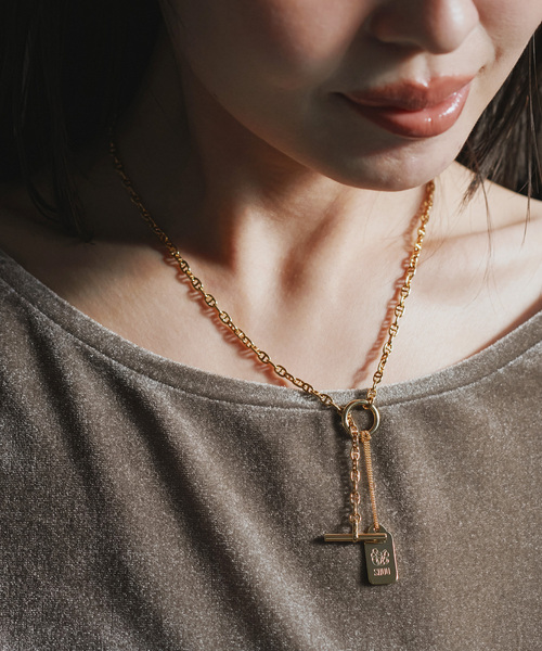 Noble(ノーブル)の「SHUU/シュウ 奏那SONA-S NECKLACE(ゴールド)(ネックレス・レディース・ゴールド・FREE)」の1枚目の写真
