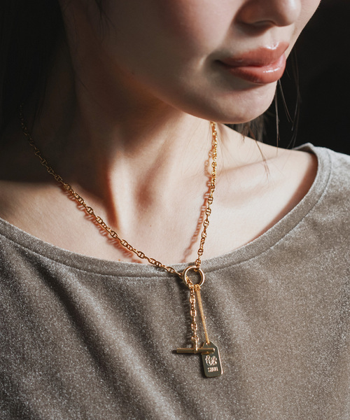 Noble(ノーブル)の「SHUU/シュウ 奏那SONA-S NECKLACE(ゴールド)(ネックレス・レディース・ゴールド・FREE)」の2枚目の写真