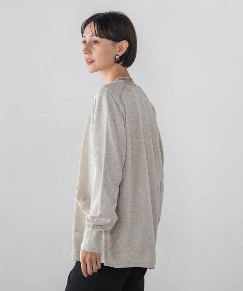 la.f…(ラエフ)の「SARIカーディガン(カーディガン/ボレロ・レディース・グリーン/ピンク/ベージュ・9号)」の7枚目の写真