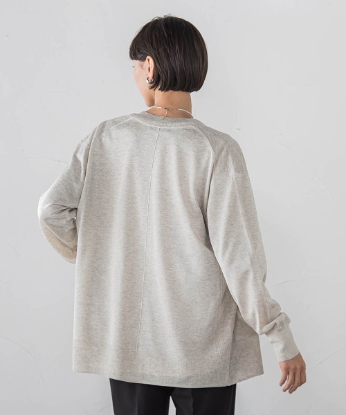 la.f…(ラエフ)の「SARIカーディガン(カーディガン/ボレロ・レディース・グリーン/ピンク/ベージュ・9号)」の8枚目の写真