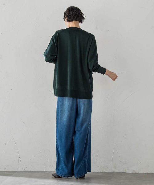 la.f…(ラエフ)の「SARIカーディガン(カーディガン/ボレロ・レディース・グリーン/ピンク/ベージュ・9号)」の21枚目の写真