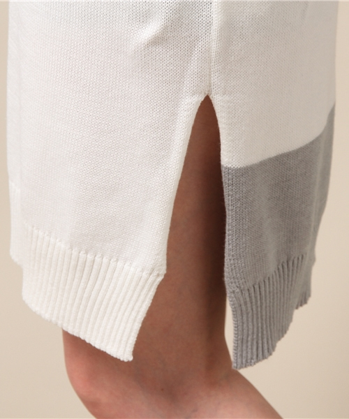 LOVELESS WOMENS（ラブレス　ウィメンズ）の「【LOVELESS】WOMENS オフタートルノースリーブニット（ニット/セーター・レディース・ホワイト/ベージュ/ネイビー・36/34）」の10枚目の写真