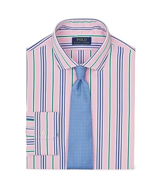 POLO RALPH LAUREN（ポロ ラルフ ローレン）の「エステート ストライプド ドレス シャツ（シャツ/ブラウス・メンズ・ロイヤルブルー/ピンク・16//17/15//15 /14//16）」の2枚目の写真