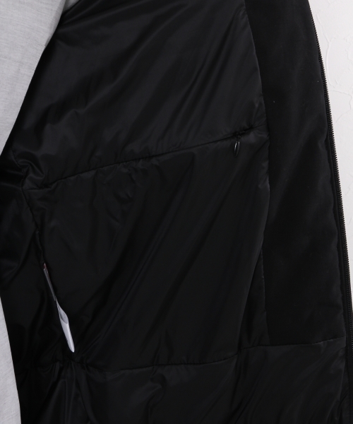 GLOBAL WORK（グローバルワーク）の「【軽くて温かい機能性中綿】サーモライトフードブルゾン/720828 （ブルゾン・メンズ・ネイビー/グレー/ブラック・X-LARGE/LARGE/SMALL/MEDIUM）」の10枚目の写真
