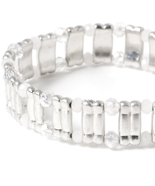 チャイハネ(チャイハネ)の「【チャイハネ】メタルリルブレスレット(ブレスレット・レディース・シルバー×ゴールド/ゴールド/シルバー・FREE)」の5枚目の写真