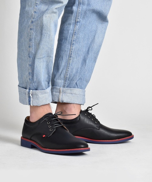 SVEC（シュベック）の「カラーソール オックスフォードシューズ（その他シューズ・メンズ・ブラウン/ブラック/ネイビー・44/41/42/40/39/45/43）」の22枚目の写真