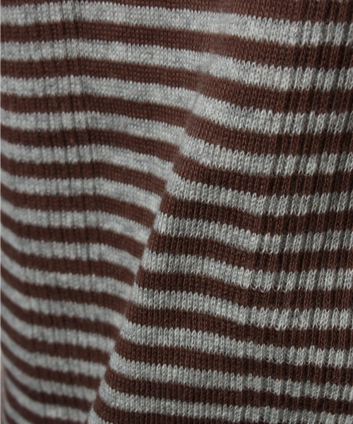 SHIPS for women（シップスフォーウィメン）の「miller:ボーダー タンクトップ（タンクトップ・レディース・ナチュラル/ブラック/ブラウン/グリーン/レンガ/ライトグレー/レッド/ライトブルー/オフホワイト・ONE SIZE）」の14枚目の写真