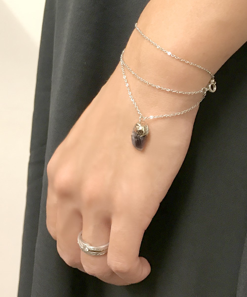 lily of the valley（リリーオブザバレイ）の「ステンレス製ニッケルフリー誕生石ネックレス/ブレスレット（ネックレス・レディース・D/M/U/A/I/R/B/J/S/C/K/T/E/N/V/F/O/W/H/Q/G/P/X/L・FREE）」の21枚目の写真