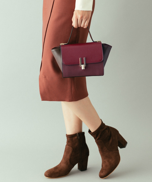 RODE SKO（ロデスコ）の「MIES シングルショルダーバッグ（ショルダーバッグ・レディース・ネイビー/キャメル/レッド系その他・ONE）」の3枚目の写真