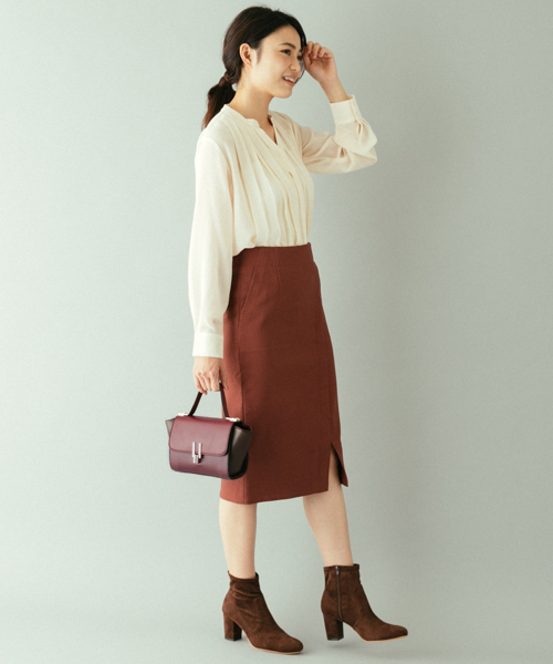 RODE SKO（ロデスコ）の「MIES シングルショルダーバッグ（ショルダーバッグ・レディース・ネイビー/キャメル/レッド系その他・ONE）」の10枚目の写真