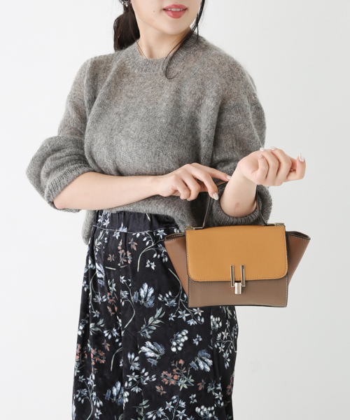 RODE SKO（ロデスコ）の「MIES シングルショルダーバッグ（ショルダーバッグ・レディース・ネイビー/キャメル/レッド系その他・ONE）」の14枚目の写真