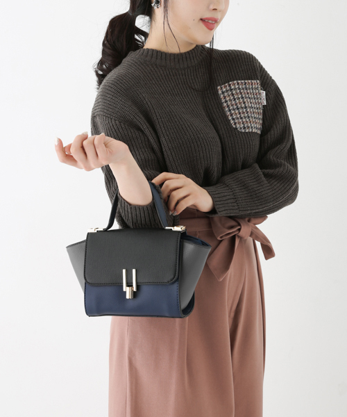 RODE SKO（ロデスコ）の「MIES シングルショルダーバッグ（ショルダーバッグ・レディース・ネイビー/キャメル/レッド系その他・ONE）」の17枚目の写真