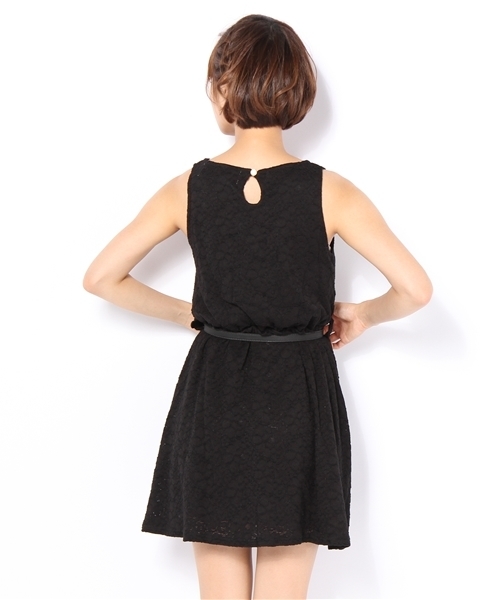 Chico（チコ）の「レースタンクOP（ワンピース・レディース・ホワイト/ワイン/ブラック・FREE）」の12枚目の写真