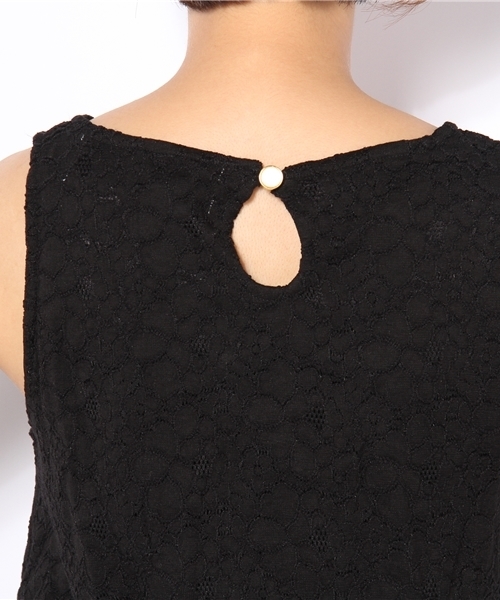 Chico（チコ）の「レースタンクOP（ワンピース・レディース・ホワイト/ワイン/ブラック・FREE）」の11枚目の写真