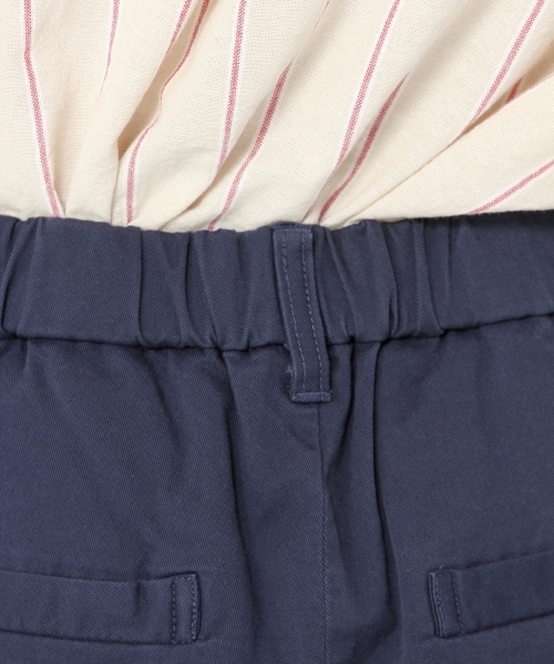 studio CLIP（スタディオクリップ）の「コットンストレッチチノワイドフレアパンツ（チノパンツ・レディース・ベージュ/ネイビー/カーキ・MEDIUM/LARGE）」の12枚目の写真