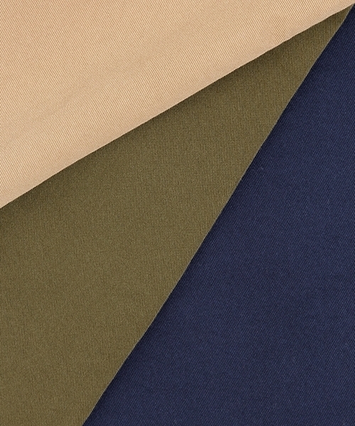 studio CLIP（スタディオクリップ）の「コットンストレッチチノワイドフレアパンツ（チノパンツ・レディース・ベージュ/ネイビー/カーキ・MEDIUM/LARGE）」の14枚目の写真