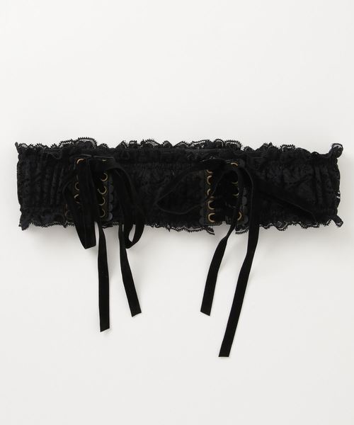 axes femme（アクシーズファム）の「Wレースアップレースベルト