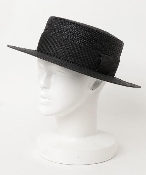 JILL STUART(ジルスチュアート)の「ノワールカンカン帽(ハット・レディース・ブラック・FREE)」の6枚目の写真