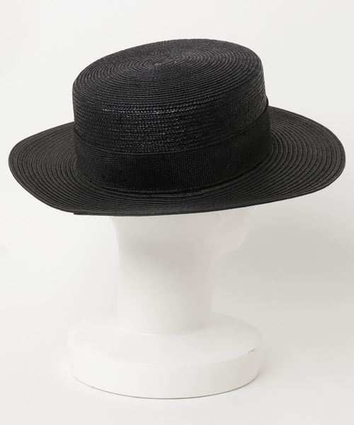JILL STUART(ジルスチュアート)の「ノワールカンカン帽(ハット・レディース・ブラック・FREE)」の2枚目の写真