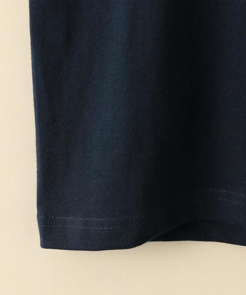 HANES（ヘインズ）の「【キッズ】〔別注〕Hanes（ヘインズ）BEEFY 2P Tシャツ（Tシャツ/カットソー・キッズ・オリーブ/ネイビー/ブラック・110cm/100cm/130cm/120cm）」の11枚目の写真