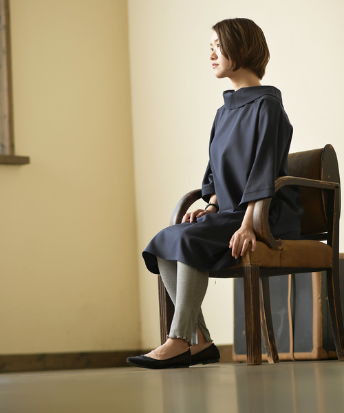 rps（アールピーエス）の「スリットヘムテレコレギンス（レギンス/スパッツ・レディース・チャコールグレー/ブラック/杢グレー/アイボリー・M）」の13枚目の写真