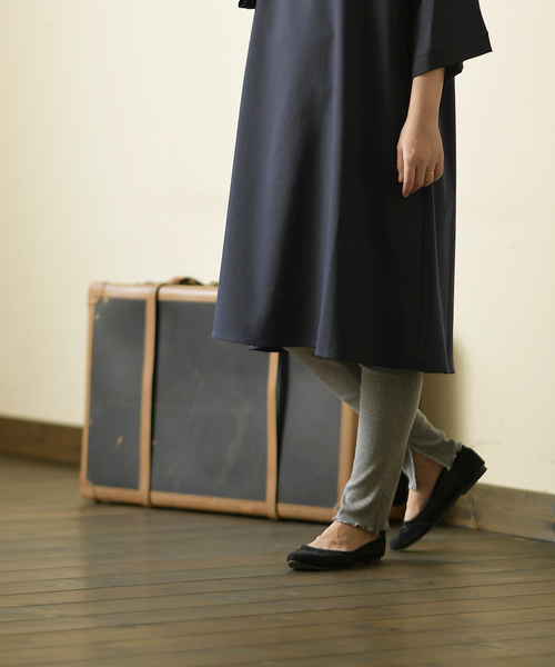 rps（アールピーエス）の「スリットヘムテレコレギンス（レギンス/スパッツ・レディース・チャコールグレー/ブラック/杢グレー/アイボリー・M）」の14枚目の写真