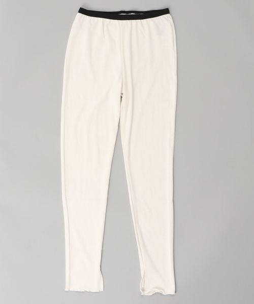 rps（アールピーエス）の「スリットヘムテレコレギンス（レギンス/スパッツ・レディース・チャコールグレー/ブラック/杢グレー/アイボリー・M）」の6枚目の写真