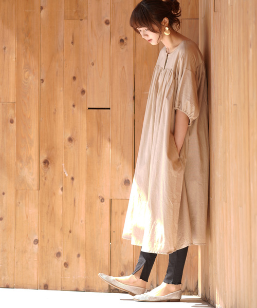 rps（アールピーエス）の「スリットヘムテレコレギンス（レギンス/スパッツ・レディース・チャコールグレー/ブラック/杢グレー/アイボリー・M）」の9枚目の写真