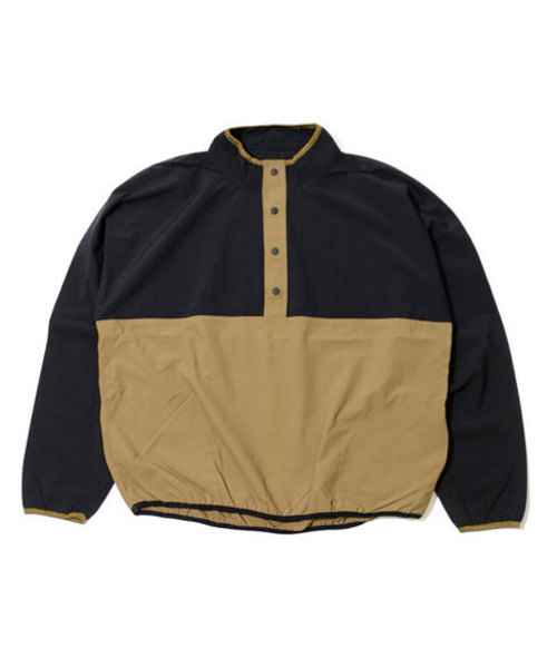BURLAP OUTFITTER（バーラップアウトフィッター）の「BURLAP OUTFITTER/SNAP PULLOVER（ナイロンジャケット・メンズ・ブラウン系その他/レッド系その他/グリーン系その他/ブラック/ブルー系その他・MEDIUM/LARGE/SMALL）」の9枚目の写真