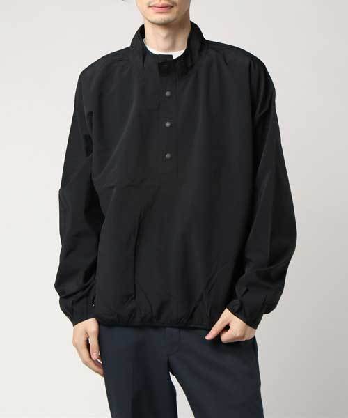 BURLAP OUTFITTER（バーラップアウトフィッター）の「BURLAP OUTFITTER/SNAP PULLOVER（ナイロンジャケット・メンズ・ブラウン系その他/レッド系その他/グリーン系その他/ブラック/ブルー系その他・MEDIUM/LARGE/SMALL）」の2枚目の写真