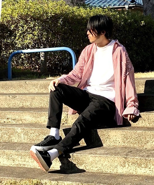 Hub&Spoke（ハブアンドスポーク）の「ストレッチテーパードパンツ（その他パンツ・メンズ・ブラック/ベージュ/グレー/ネイビー・MEDIUM/LARGE/X-LARGE）」の14枚目の写真