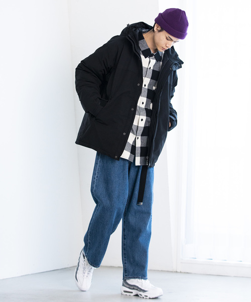 WEGO(ウィゴー)の「WEGO/パデッドマウンテンブルゾン(ダウンジャケット/コート・メンズ・ブラック/レッド/イエロー/ホワイト・MEDIUM/LARGE)」の16枚目の写真