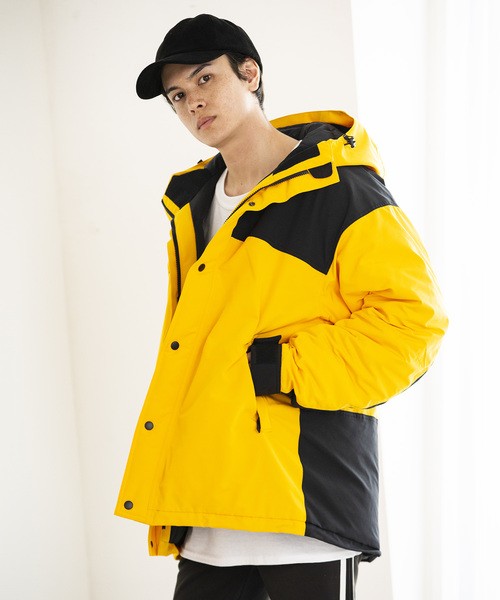 WEGO(ウィゴー)の「WEGO/パデッドマウンテンブルゾン(ダウンジャケット/コート・メンズ・ブラック/レッド/イエロー/ホワイト・MEDIUM/LARGE)」の20枚目の写真
