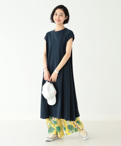 BEAMS BOY(ビームスボーイ)の「Champion / 別注 Aライン ノースリーブ ドレス(ワンピース・レディース・ブラック/ネイビー/グレー/その他・ONE SIZE)」の14枚目の写真