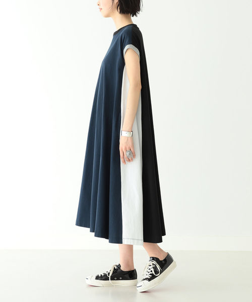 BEAMS BOY(ビームスボーイ)の「Champion / 別注 Aライン ノースリーブ ドレス(ワンピース・レディース・ブラック/ネイビー/グレー/その他・ONE SIZE)」の11枚目の写真