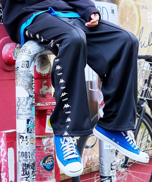 Kappa(カッパ)の「▽WEB限定 Kappa/カッパ 別注 サイドラインパンツ/トラックパンツ(その他パンツ・メンズ・ブラック/パープル/オレンジ/ブラック系その他/パープル系その他/オレンジ系その他/ブラック系その他2/パープル系その他2/オレンジ系その他2/レッド系その他2/レッド/ブルー/ブルー系その他/レッド系その他/ブルー系その他2/ブラウン系その他2/ブラウン系その他/グリーン/ベージュ系その他/グリーン系その他/ベージュ系その他2/グリーン系その他2/ベージュ/ホワイト系その他/グレー系その他/チャコールグレー/ホワイト/ホワイト系その他2/グレー系その他2/ベージュ系その他7/ブラウン系その他6/ベージュ系その他6/ブラウン系その他7/ブルー系その他6/ブルー系その他7/パープル系その他3/パープル系その他6/ブラック系その他3/ブラック系その他6/ブラック系その他7/パープル系その他7/レッド系その他6/レッド系その他7/ブラック系その他4/ブラック系その他5/ブラウン系その他4/ブラウン系その他5/ブルー系その他4/ブルー系その他5/パープル系その他4/パープル系その他5/ベージュ系その他4/ベージュ系その他5・S/M/L/SIZE:S/SIZE:M/SIZE:L/M size/L size/S size)」の8枚目の写真