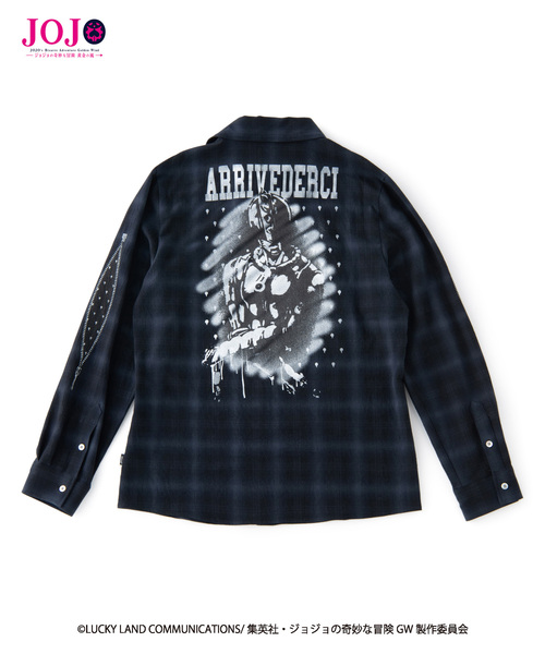 ジョジョ　JOJO　ブチャラティ　グラニフ長袖シャツ XL Amazon.co.jp: ジョジョの奇妙な冒険 グラニフ グラニフ 5部