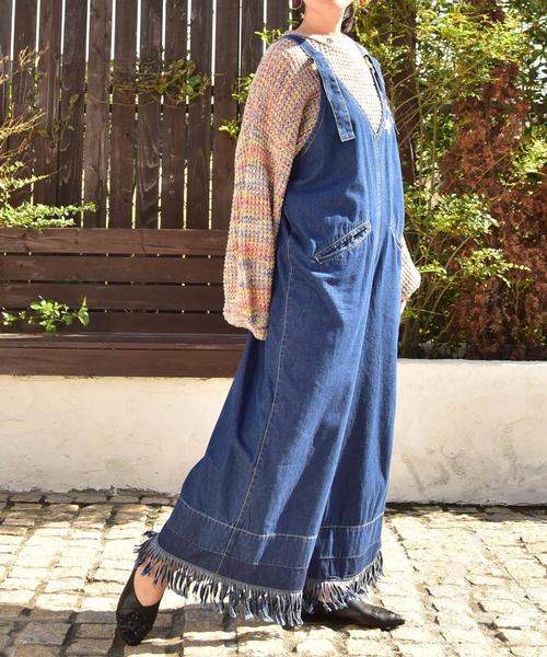 チャイハネデニムオーバーオール