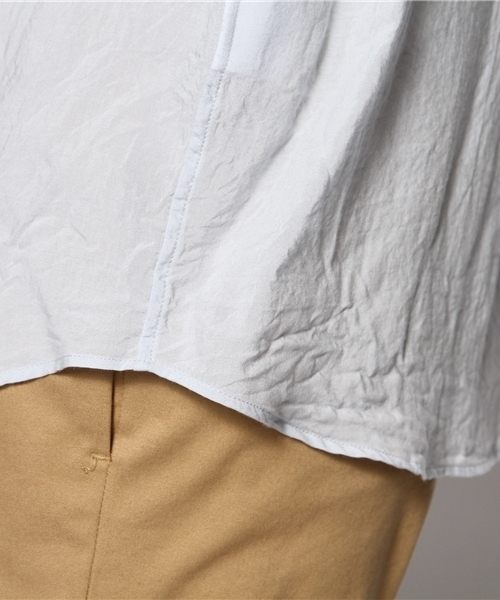 Liesse（リエス）の「テンセルローンシャツ【HERS4月号】【Steady4月号】【Marisol4月号】（シャツ/ブラウス・レディース・アッシュ/セージグリーン/スモークピンク・9）」の10枚目の写真