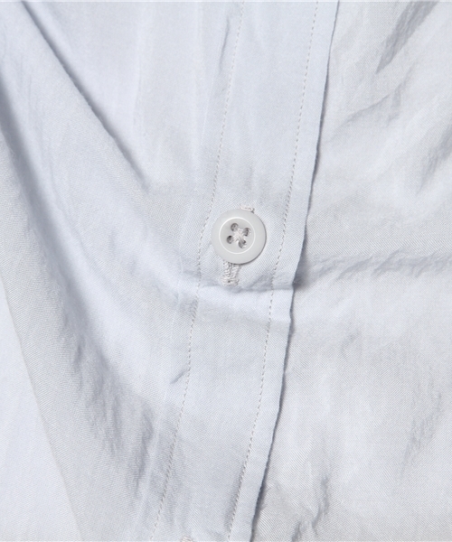 Liesse（リエス）の「テンセルローンシャツ【HERS4月号】【Steady4月号】【Marisol4月号】（シャツ/ブラウス・レディース・アッシュ/セージグリーン/スモークピンク・9）」の11枚目の写真