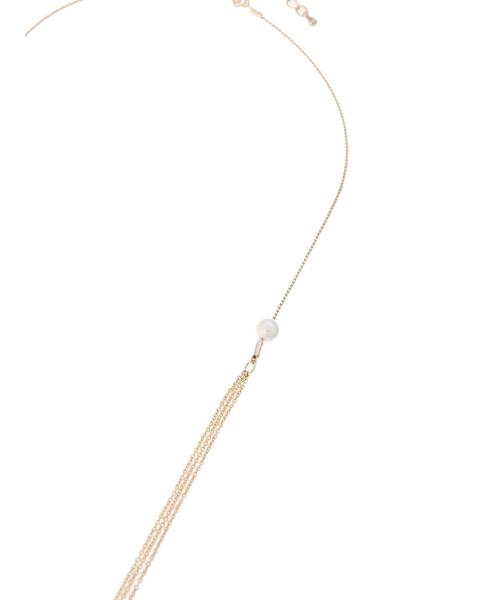 AMERICAN HOLIC(アメリカンホリック)の「ミニパール×タレンチェ-ンネックレス*(ネックレス・レディース・ゴールド・FREE)」の4枚目の写真