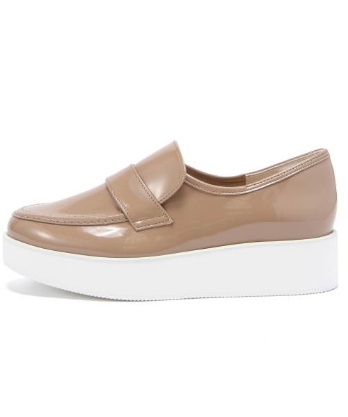 BEAUTY&YOUTH UNITED ARROWS(ビューティーアンドユースユナイテッドアローズ)の「BYMC エナメル厚底ローファー▽ ◆(その他シューズ・レディース・ブラック/ベージュ/ライトグレー・36h/37h/36/37/35h)」の4枚目の写真