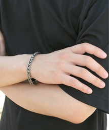 KUCROMEN（クークロメン）の「金属アレルギー対応 「ieLS」 ステンレス チェーン ブレスレット（ブレスレット）」