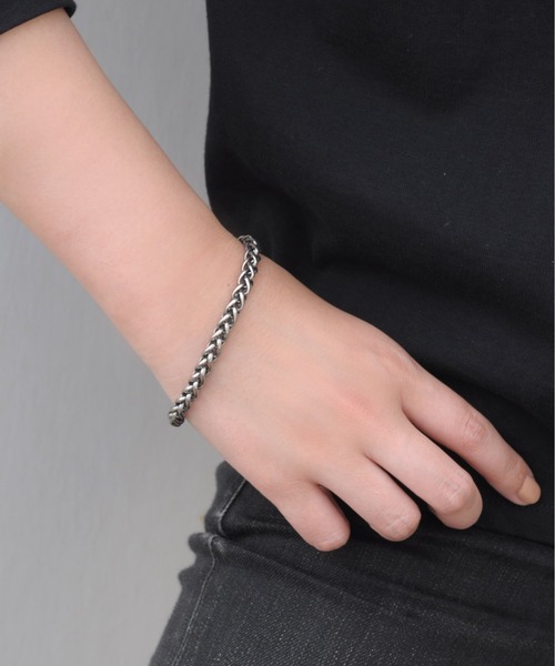 ieLS（イエルズ）の「金属アレルギー対応 「ieLS」 ステンレス チェーン ブレスレット（ブレスレット・メンズ・その他1/その他2・ONE SIZE/M/L）」の8枚目の写真