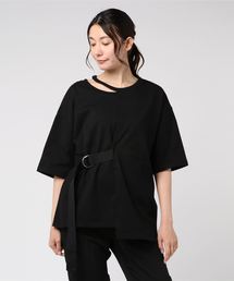ENVYM | ネックポイントベルトＴ－ＳＨ(Tシャツ/カットソー)