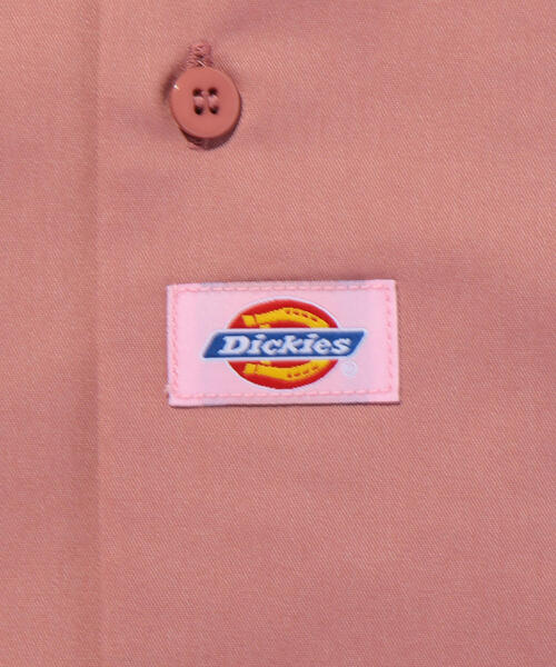 Dickies（ディッキーズ）の「＜Dickies × monkey time＞ CROPPED WORK SHIRT SS/クロップドシャツ（シャツ/ブラウス・メンズ・ブラウン/ブラック/ライトピンク・MEDIUM/LARGE/SMALL）」の6枚目の写真