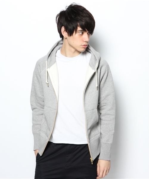 green label relaxing（グリーンレーベルリラクシング）の「STDM GLR ﾂﾘｳﾗｹ パーカー ◆（パーカー・メンズ・グレー/ナチュラル・LARGE/SMALL/MEDIUM）」の8枚目の写真